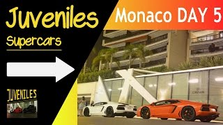 CRAZY Supercars of Monaco day 5 (summer) (ZONDA F, HUAYRA, LA FERRARI, HURACAN, 6x6...)