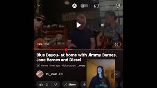 JIMMY BARNES-  BLUE BAYOU(AT HOME)  THIS WAS SO WHOLESOME 💜🖤INDEPENDENT ARTIST REACTS