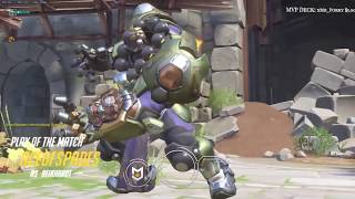 Reinhardt God AceOFSpades [20/21 Shatter Kills] [5.0 K/D] [3/4 Golds] Eichenwalde Full Gameplay