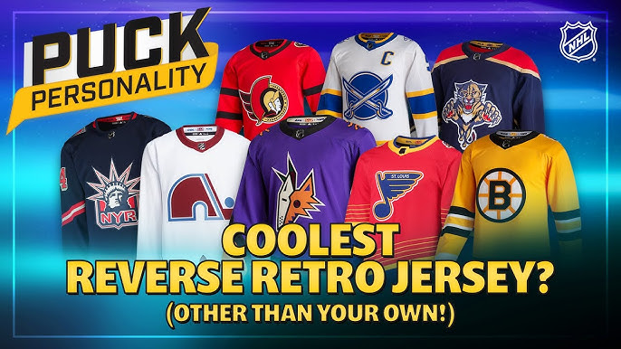 NHL Reverse Retro Jerseys Ranked - The Puck Review
