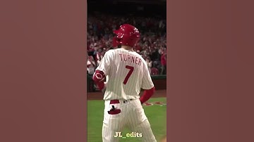 Trea Turner home run #shorts #mlb #fyp #phillies #firstvideo