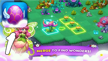 Merge Elfland Magic Merge Game Gameplay Walkthrough #1 (Android, IOS)