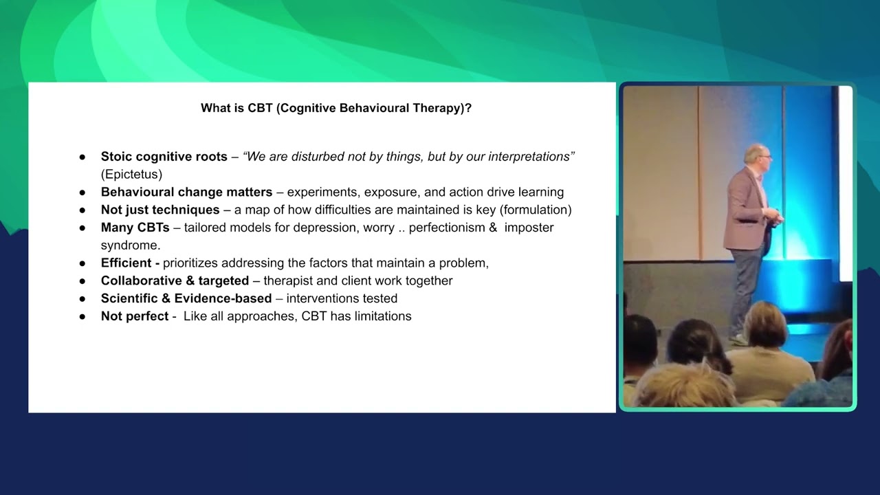 Overcoming Perfectionism and Imposter Syndrome: A CBT Perspective | Tim LeBon | EAGxNordics 2025
