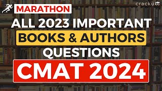 Important 2023-24 Books & Authors | GK Questions for CMAT 2024 | Current Affairs & Static GK by Cracku - MBA CAT Preparation 917 views 1 month ago 8 minutes, 58 seconds