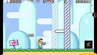 Super Mario World Super Mario Advance 2 Gba - Time Up Luigi