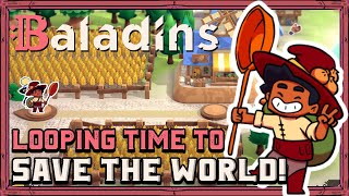 TIME TRAVELING TO SAVE THE WORLD!! - Baladins (4-Player Gameplay)