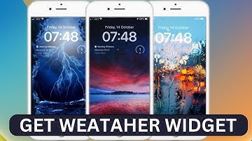 How to Add Weather Widget on iPhone iOS 16 | How to Add Weather Widget on iPhone Lock Screen iOS 16