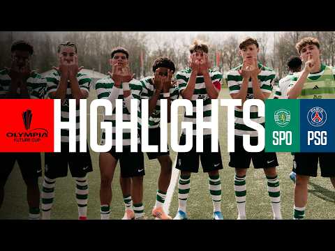 Crazy Celebrations 🎭 | Highlights Sporting Portugal - Paris Saint-Germain | Olympia Future Cup 2026 — football highlights