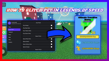 HOW TO GLITCH PET IN LEGENDS OF SPEED