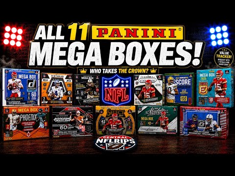 We Opened ALL 11 Panini Mega Boxes… The Results Surprised Me 👑