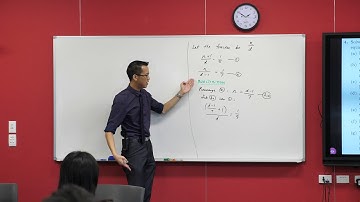 Simultaneous Equations (2 of 2: By substitution)