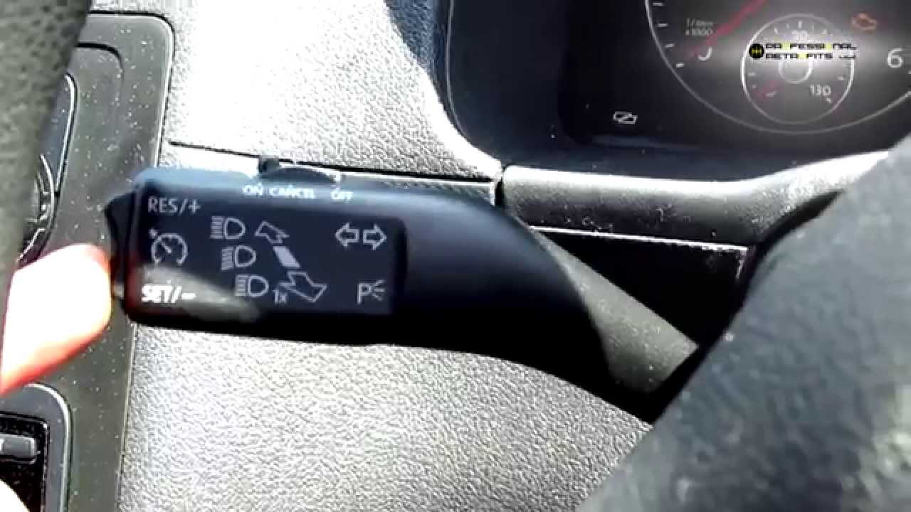 2011 volkswagen jetta cruise control