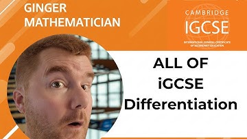 All of iGCSE Differentiation in 40 Minutes | WHAT YOU NEED TO KNOW