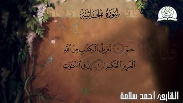 تلاوة رائعة هادئة للقارئ أحمد سلامة من سورة الجاثية
