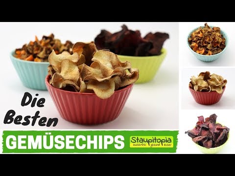 Gesunde Gemüsechips ohne