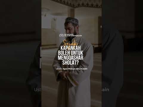 Sejak Kapan Boleh Mengqashar Sholat