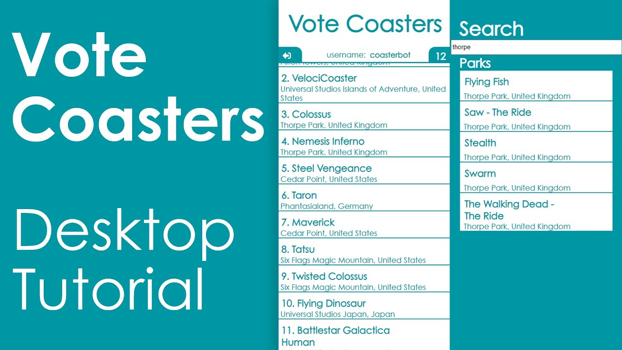 Vote Coasters - Results 2022 — coaster bot