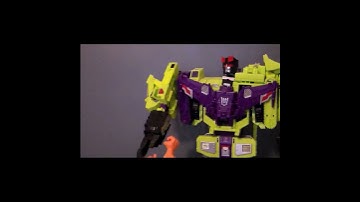🎬 Devastator Transformers Combiner Wars Stop Motion Short #shorts