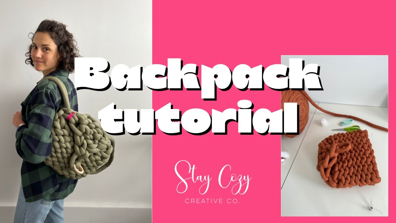 How To Make POP! Knit Pattern Backpack Online