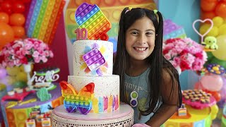 Festa Pop It - Aniversário de 10 anos da Maria Clara