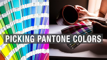 How to Pick Pantone Colors the CORRECT Way