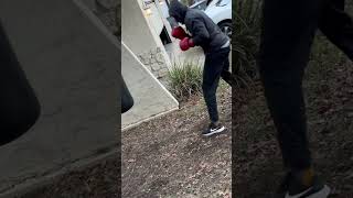 Work with what you got boxing motivation training diy fitness viral workout subscribe