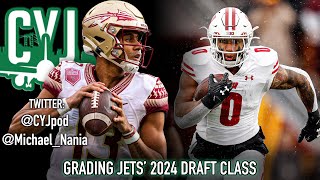 GRADING the NY Jets' 2024 Draft Class | Cool Your Jets Podcast