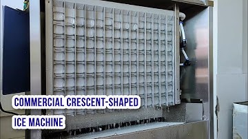 Commercial Crescent-shaped Ice Machine