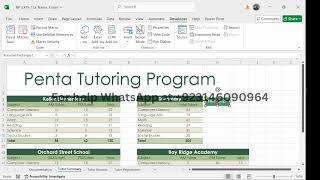 Excel Module 12 SAM Project A Penta Insurance | Excel Module 12 SAM Project 1a | NP_EX19_12a