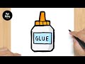 #343 How to Draw a Glue - Easy Drawing Tutorial