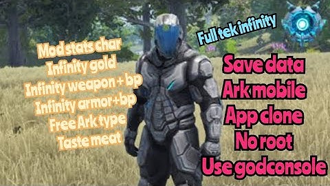 save data mod stats infinity tek bp instan taming ark mobile req by ranz