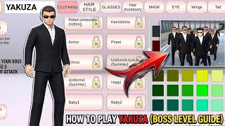 Becoming a Yakuza Character in Sakura School Simulator