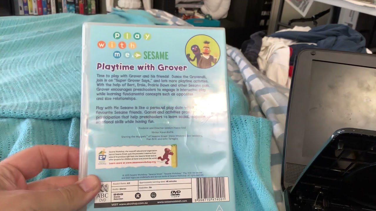 Playtime With Grover ISO (American 2017 DVD) : Sesame Street