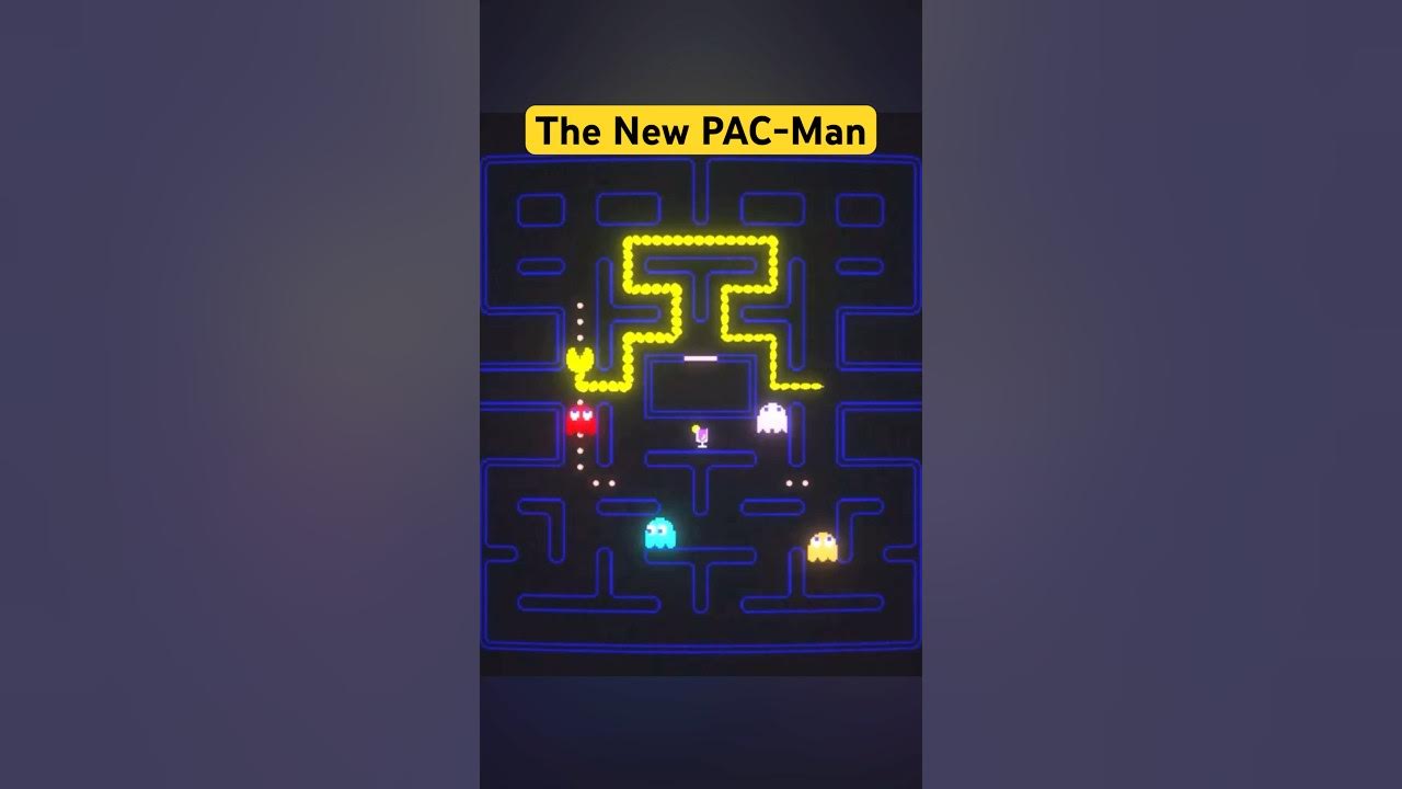 When Pac-Man and Snake Combine… 😎 #indiegame - YouTube