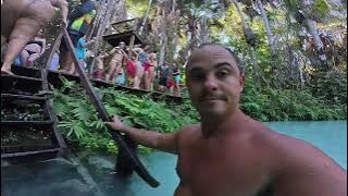 Shoulder ride challenge in the fervedouro