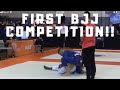 First BJJ Tournament!!! White Belt- 5 months training w/commentary