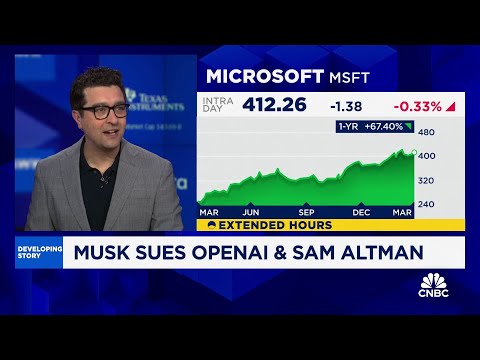 Elon Musk sues