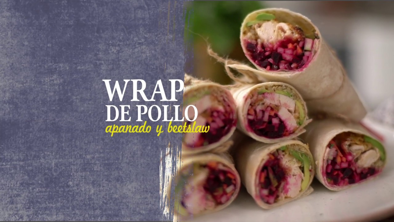 Wraps de pollo apanado y beetslaw YouTube
