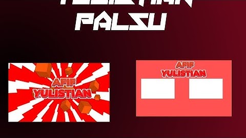 Intro & outro afif yulistian palsu