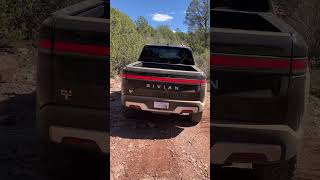 A little off-road fun with a Rivian R1T