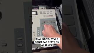 Making boom bap beat on Akai MPC 2000