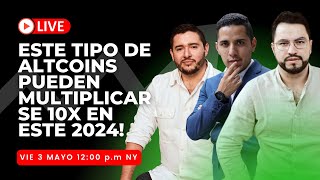 [DIA 1]ALTCOINS WEEKEND: CUALES TIPOS DE ALTS SON LAS QUE MAS PUEDEN SUBIR? La opinión de expertos