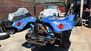 Beach Buggy 2 Motor Running #automobile #racing #volkswagen