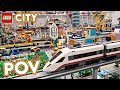LEGO City TRAIN POV &amp; Overview! June 2023