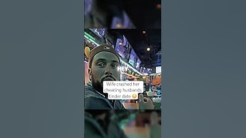 Cheating husbands date gets crashed by his wife 😞