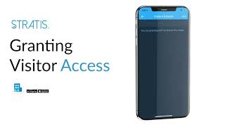 STRATIS Mobile: Granting Visitor Access screenshot 4