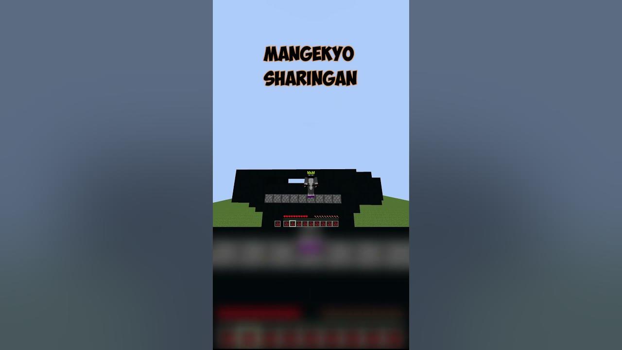 Mangekyo sharingan from naruto totem of undying minecraft texture