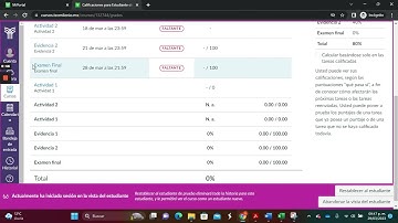 Consulta calificaciones en Canvas