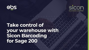 EBS Demonstrate Sicon Barcoding & Warehousing Solution