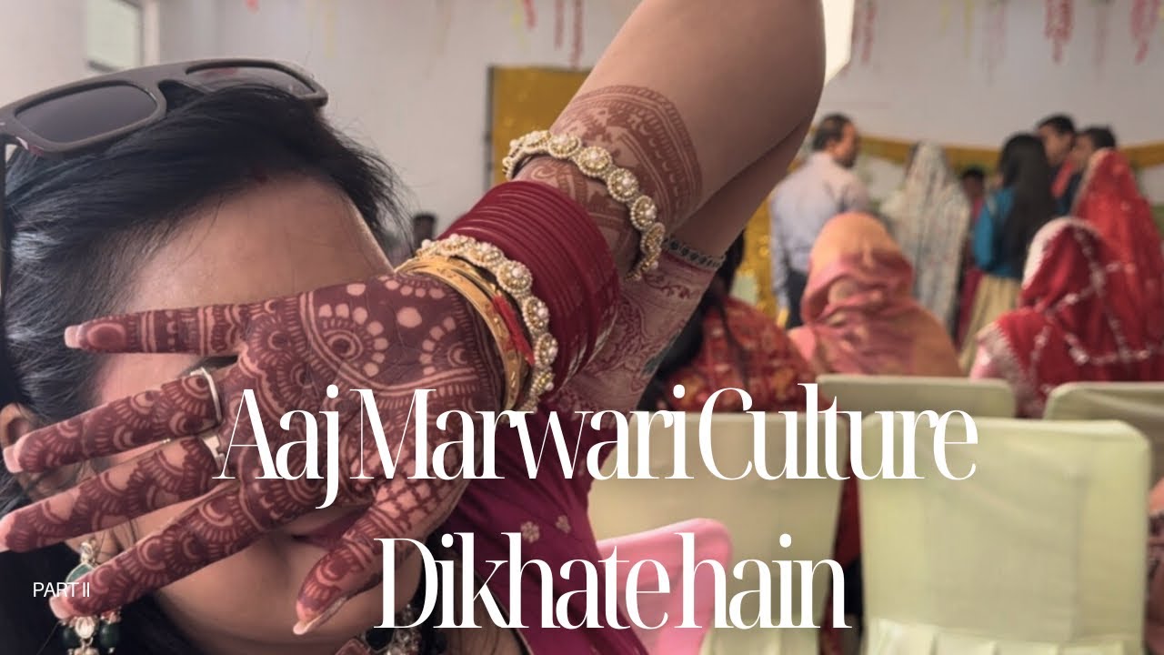 Marwadi culture wali shadi dekhoge? 